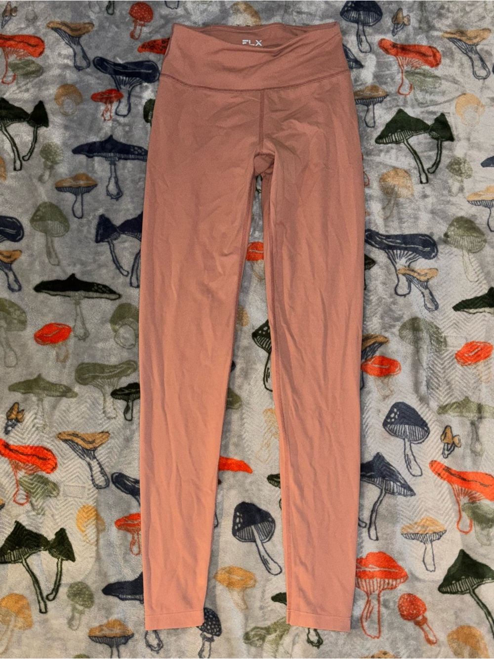 Peach High-Waist Leggings